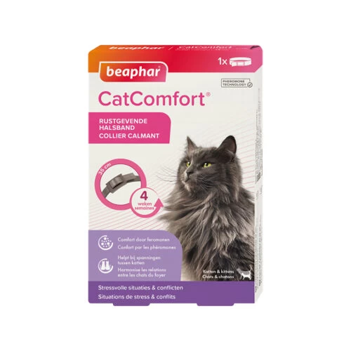 Beaphar CatComfort - Beruhigend Wirkendes Halsband 1 Beaphar CatComfort - Beruhigend Wirkendes Halsband