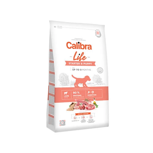 Calibra Dog Life Starter & Puppy - Lamm 1 Calibra Dog Life Starter & Puppy - Lamm
