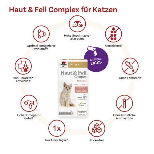 Doppelherz Haut & Fell Complex Für Katzen 6 Doppelherz Haut & Fell Complex Für Katzen - Image 6