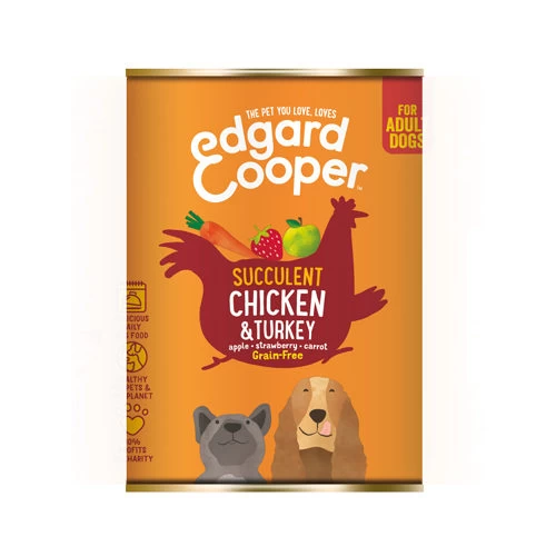 Edgard & Cooper Adult - Huhn & Truthahn - In Der Dose 1 Edgard & Cooper Adult - Huhn & Truthahn - In Der Dose