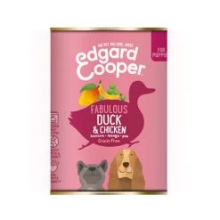 Edgard & Cooper Puppy - Ente & Huhn - Dosenfutter