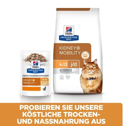 Hill's K/d + Mobility - Prescription Diet - Feline 7 Hill's K/d + Mobility - Prescription Diet - Feline – Bild 7
