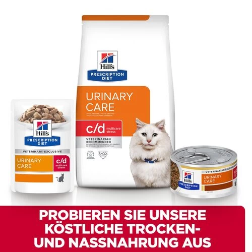 Hill's Prescription Diet C/d Urinary Care - Stress - Feline - Meeresfisch – Bild 6