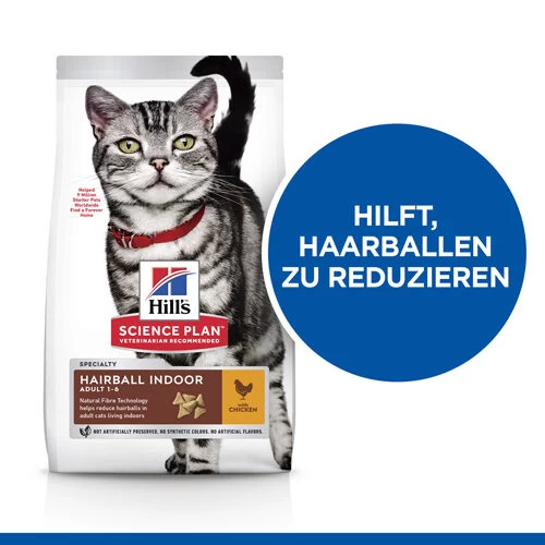 Hill's Science Plan - Feline Adult Hairball & Indoor Cat – Bild 2