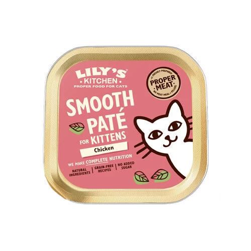 Lily's Kitchen Smooth Paté Kätzchenfutter - Schale 1 Lily's Kitchen Smooth Paté Kätzchenfutter - Schale