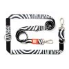 Max & Molly Multi-Function Hundeleine - Zebra
