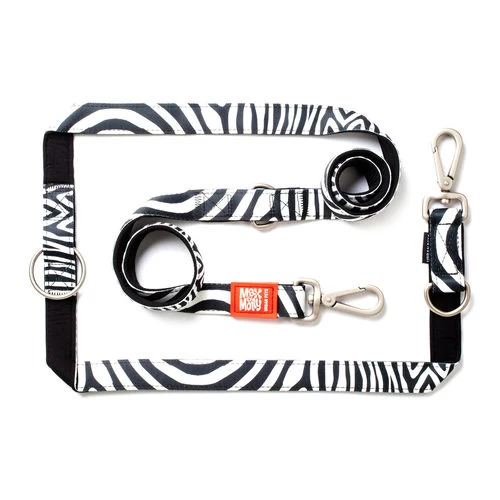 Max & Molly Multi-Function Hundeleine - Zebra 1 Max & Molly Multi-Function Hundeleine - Zebra