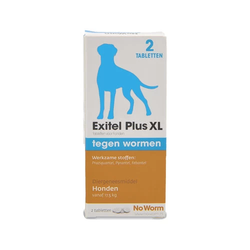 No Worm Exitel Plus Hund 2 No Worm Exitel Plus Hund - Image 2