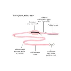 PAIKKA Visibility Leash 10 PAIKKA Visibility Leash -ROYAL CANIN Store paikka visibility leash 217820 0500 none