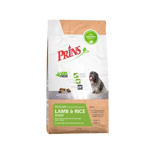 Prins ProCare Lamb & Rice Senior Hypoallergenic 1 Prins ProCare Lamb & Rice Senior Hypoallergenic