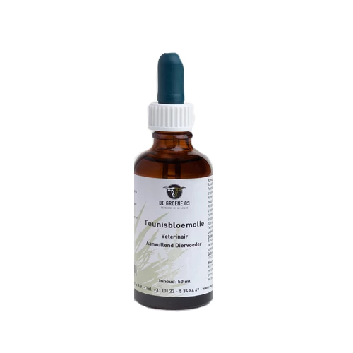 Groene Os Teunisbloemolie (Nachtkerzenöl) - Hund/Katze 1 Groene Os Teunisbloemolie (Nachtkerzenöl) - Hund/Katze