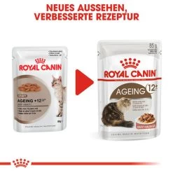 Royal Canin Ageing 12+ In Gravy - Katzenfutter -ROYAL CANIN Store royal canin ageing 12 in gravy kattenvoer 127694 0500 none