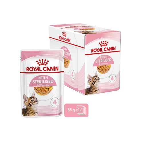 Royal Canin Kitten Sterilised Gelee - Beutel 1 Royal Canin Kitten Sterilised Gelee - Beutel