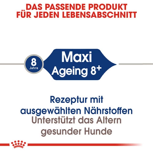 Royal Canin Maxi Ageing 8+ - Hundefutter 4 Royal Canin Maxi Ageing 8+ - Hundefutter - Image 4
