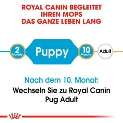 Royal Canin Pug Puppy - Hundefutter -ROYAL CANIN Store royal canin pug puppy hondenvoer 139858 0500 none