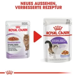 Royal Canin Sterilised In Jelly - Katzenfutter -ROYAL CANIN Store royal canin sterilised in jelly kattenvoer 128162 0500 none