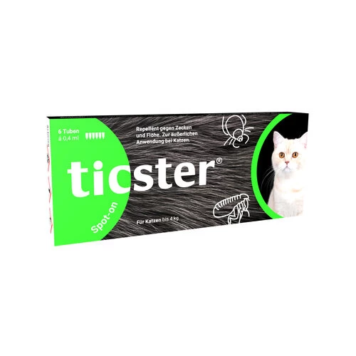 Ticster Spot-on Katze <4 Kg 1 Ticster Spot-on Katze <4 Kg