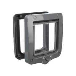 Trixie 4-Wege Freilauftür Mit Tunnel 16 Trixie 4-Wege Freilauftür Mit Tunnel -ROYAL CANIN Store trixie 4 weg kattenluik met tunnel 155432 0500 none